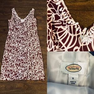 Sleeveless Summer Talbots Dress Sz 8